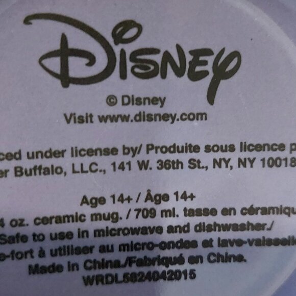 Disney Minnie Mouse Character Purple 24oz Ceramic Soup/Dessert Mug - Picture 14 of 14